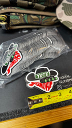 “Bandit” Decal (2 pack)