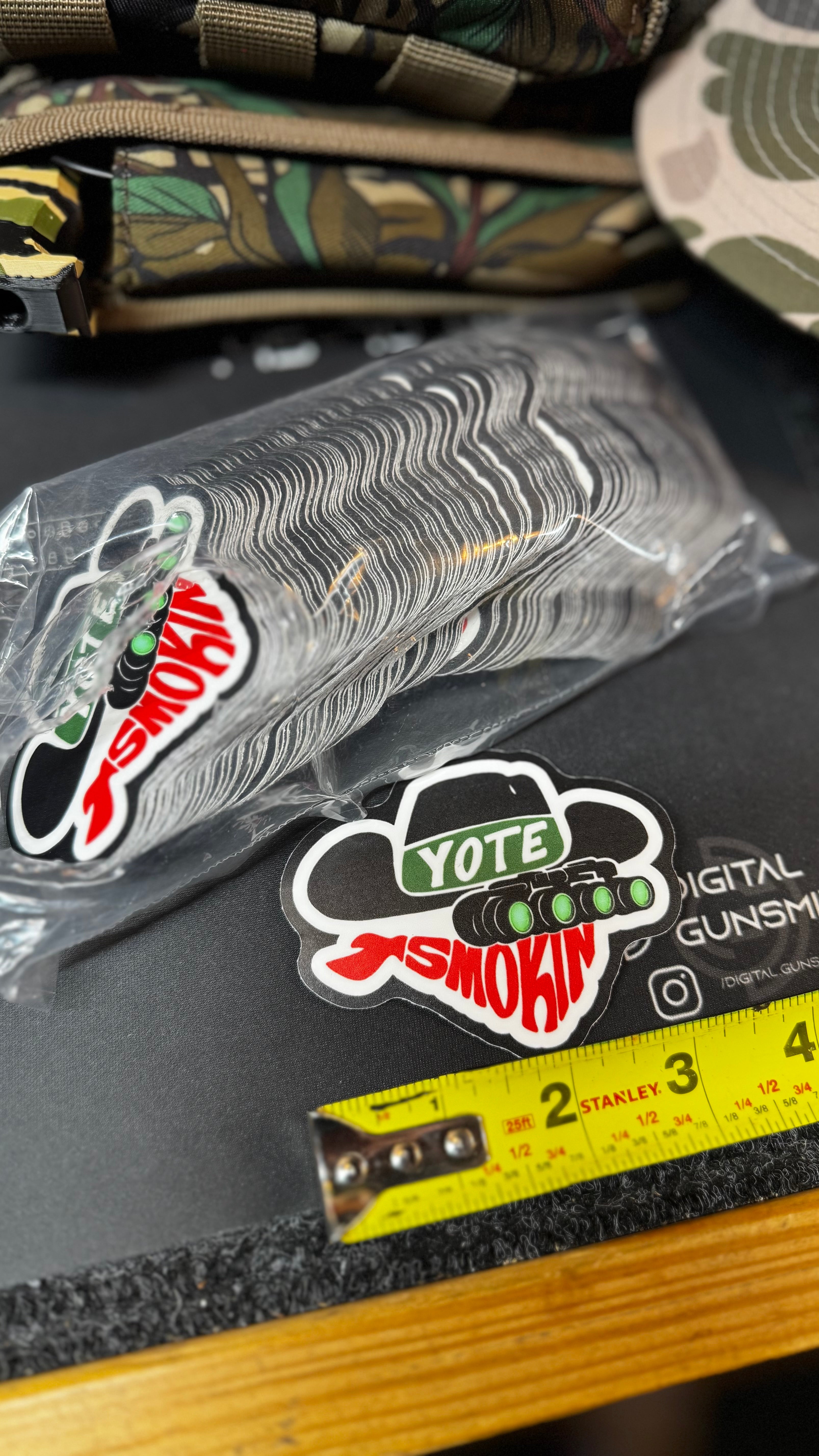 “Bandit” Decal (2 pack)