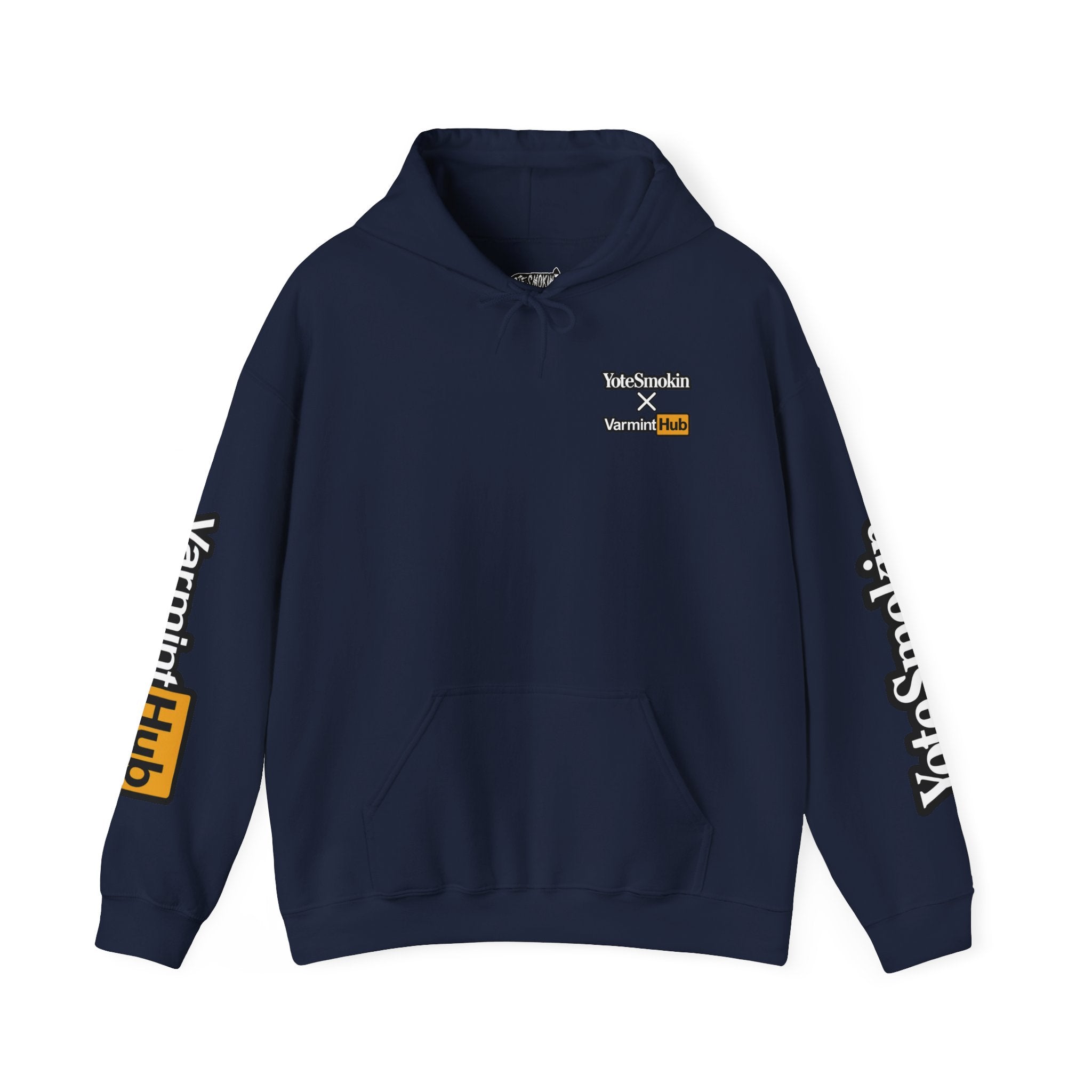 VarmintHub x Yotesmokin collab hoodie