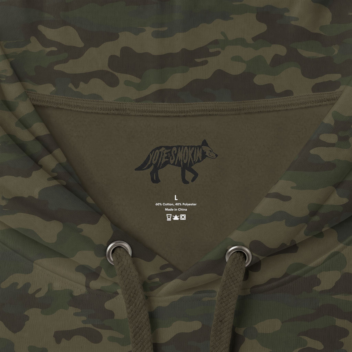 We Kill Predators Camo Hoodie