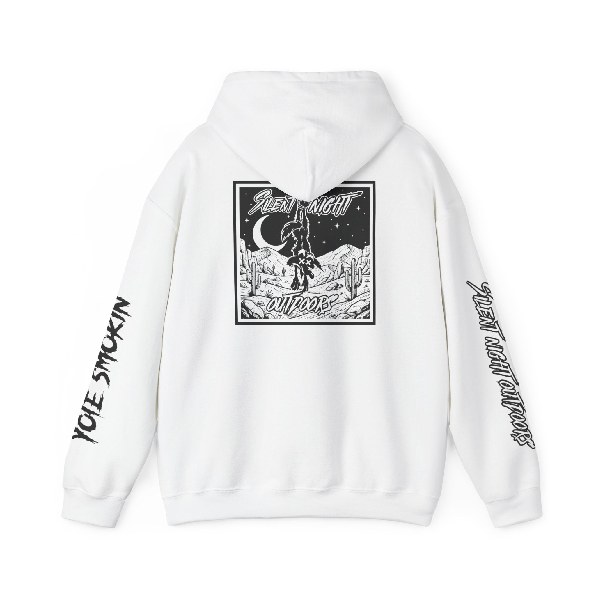 Silent Night Outdoors x YoteSmokin Collab Hoodie