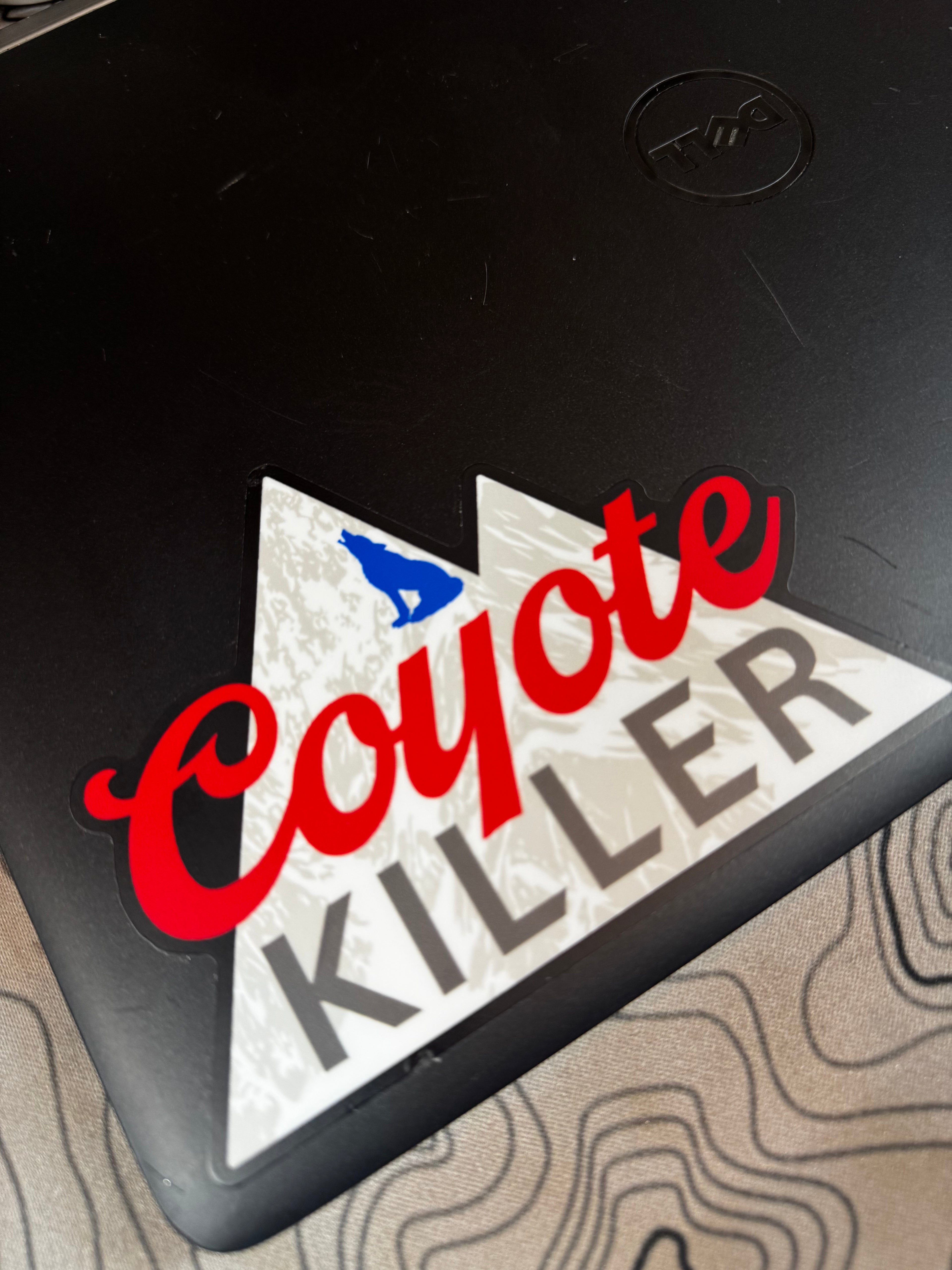 4” Coyote Killer Sticker