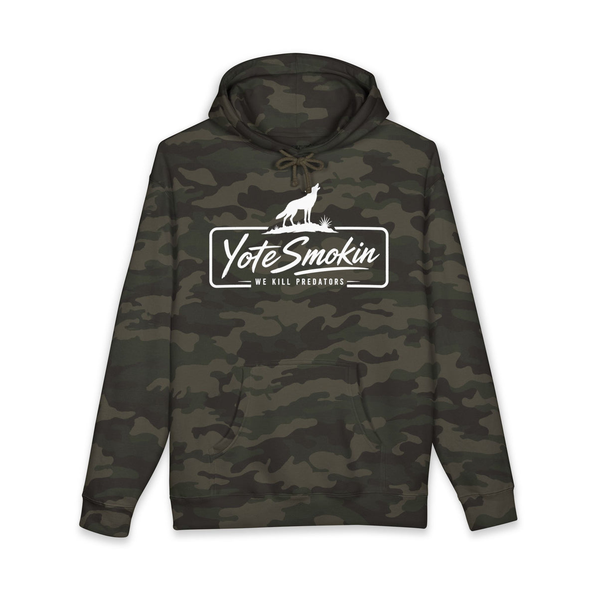 We Kill Predators Camo Hoodie