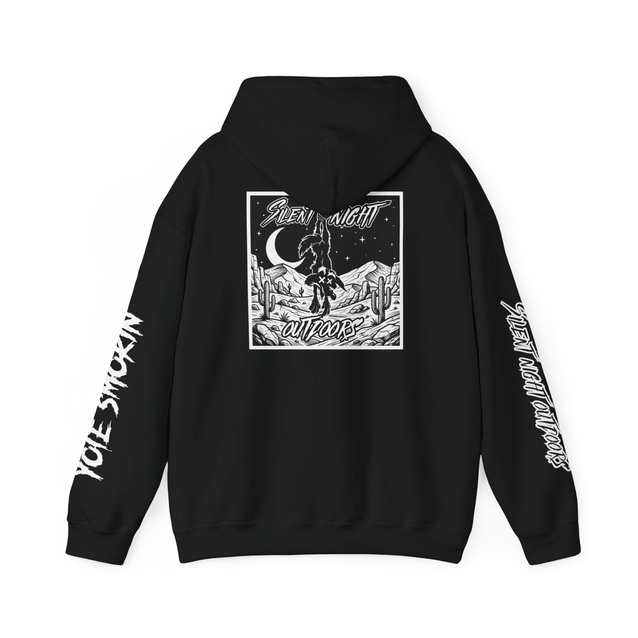 Silent Night Outdoors x YoteSmokin Collab Hoodie