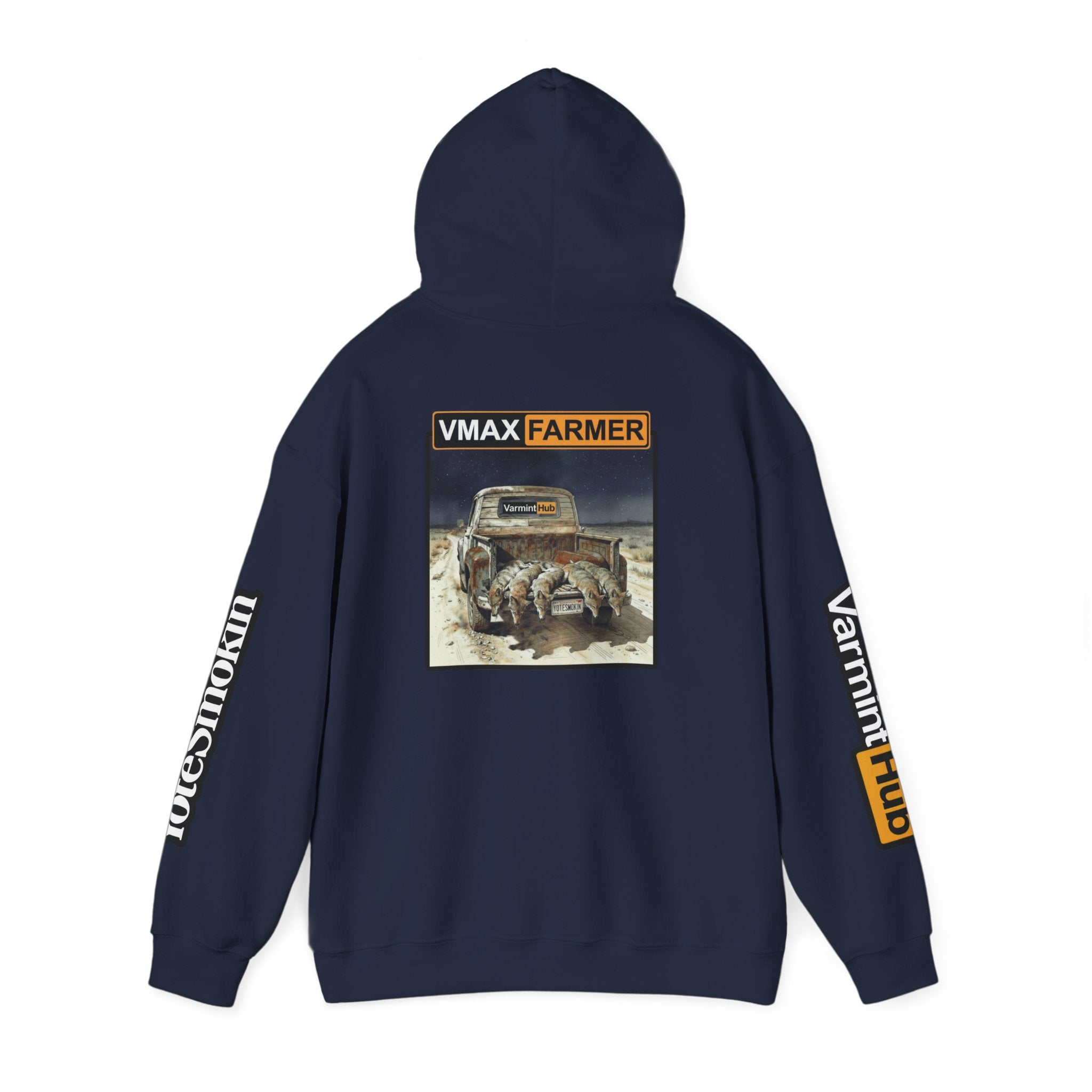 VarmintHub x Yotesmokin collab hoodie
