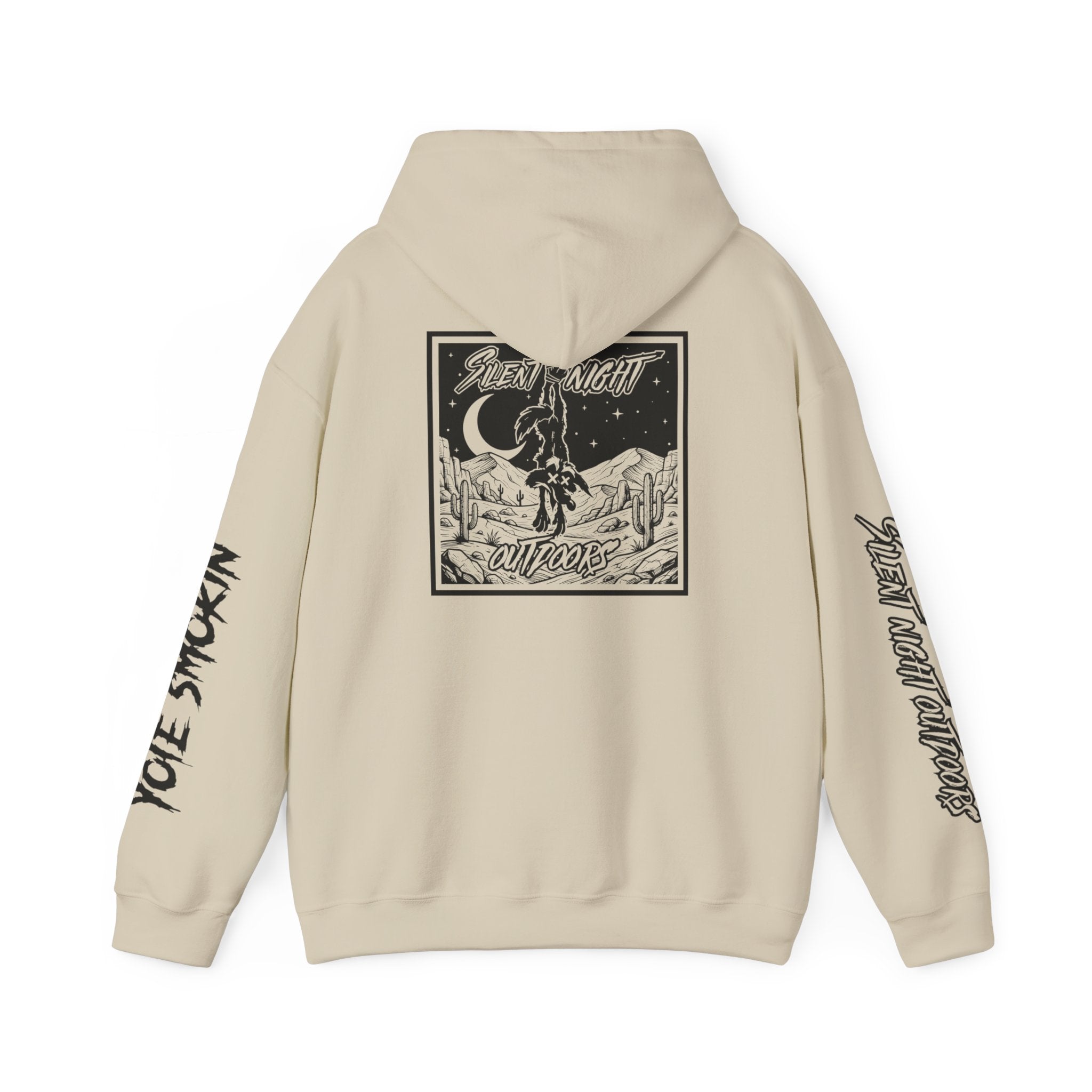 Silent Night Outdoors x YoteSmokin Collab Hoodie