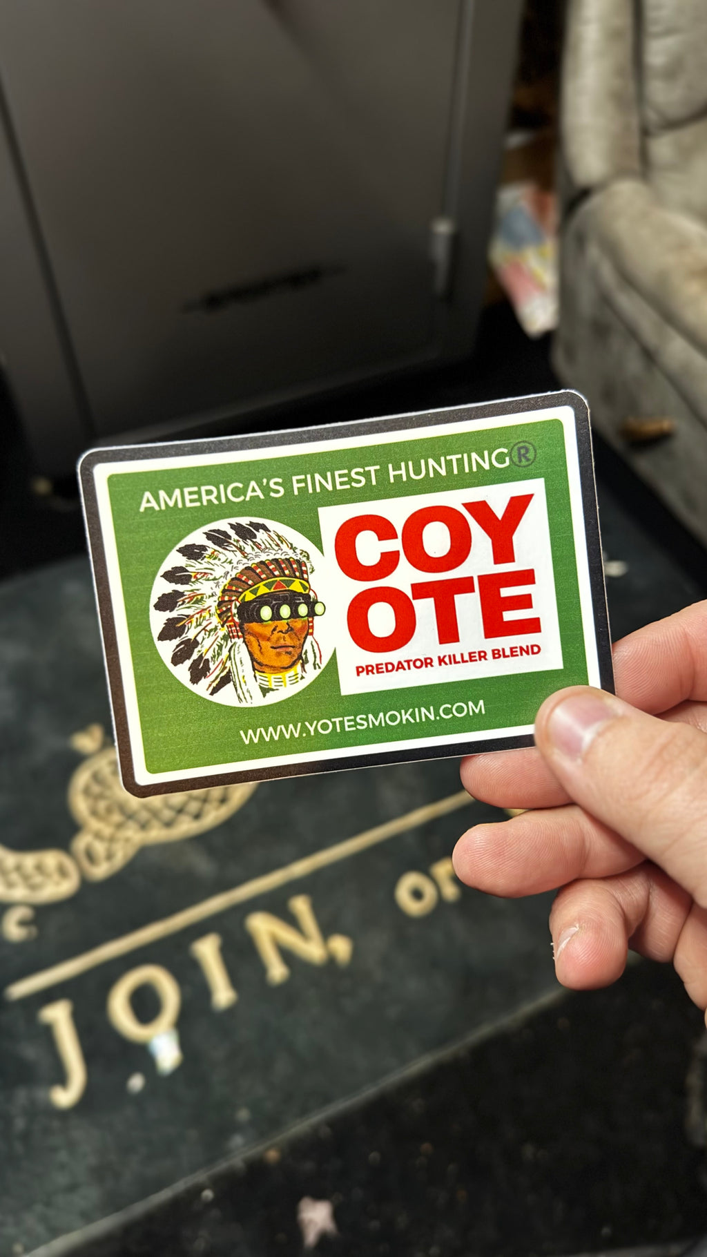 “Predator Killer Blend” Decal