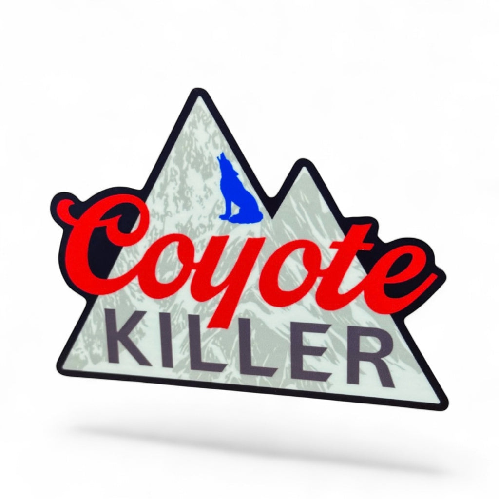 “Coyote Killer” Decal (2 Pack)