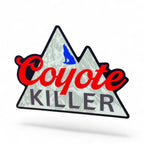 “Coyote Killer” Decal (2 Pack)