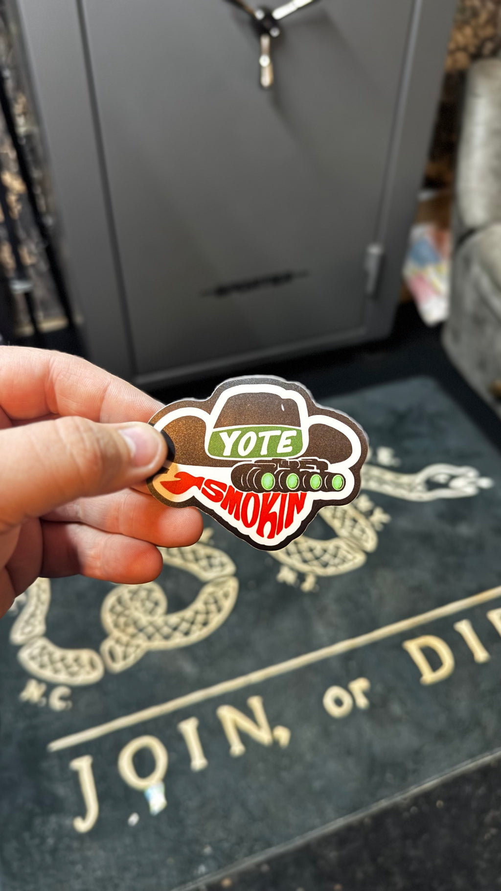 “Bandit” Decal (2 pack)